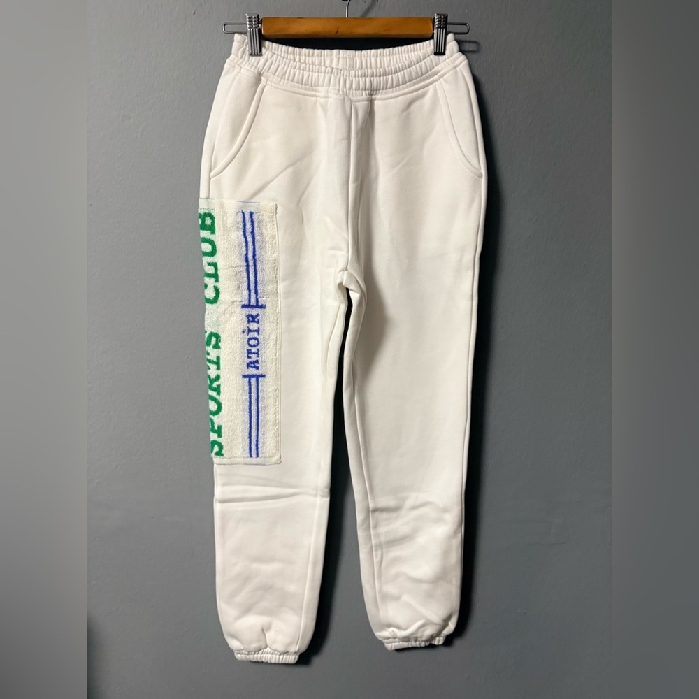 NWT Atoir Sports Club Trackpant in White. Size US 2 - Picture 3 of 12